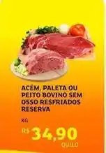 Assaí Atacadista Bovino - acém, paleta ou peito bovino sem osso resfriados reserva oferta