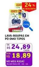 Assaí Atacadista Omo - lava-roupas em pó oferta