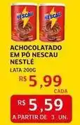 Assaí Atacadista Nestlé - achocolatado em pó nescau oferta