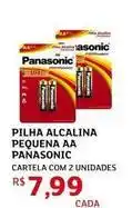 Assaí Atacadista Panasonic - pilha alcalina pequena aa oferta