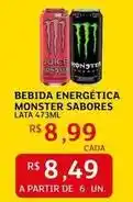 Assaí Atacadista Monster - bebida energética oferta