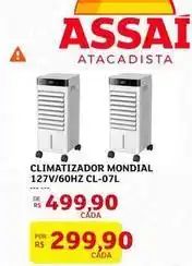 Assaí Atacadista Mondial - climatizador 127v/60hz cl-07l oferta