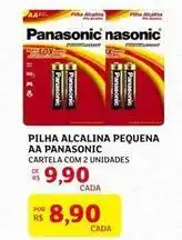 Assaí Atacadista Panasonic - pilha pequena aa oferta