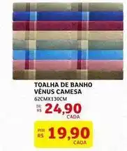 Assaí Atacadista De - toalha de banho vênus oferta