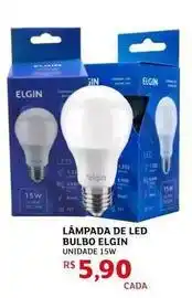 Assaí Atacadista Elgin - lámpada de led bulbo elgin oferta