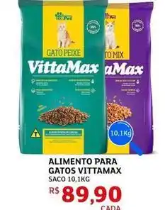 Assaí Atacadista Vittamax - alimento para gatos oferta