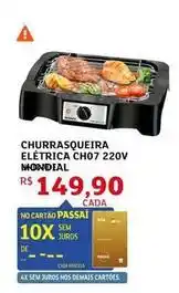 Assaí Atacadista Mondial - churrasqueira elétrica ch07 220v oferta