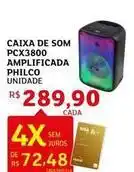 Assaí Atacadista Philco - caixa de som pcx3800 amplificada oferta