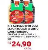 Assaí Atacadista Proauto - kit automotivo com esponja gratis auto care oferta