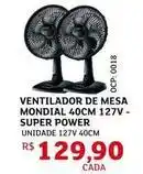 Assaí Atacadista Mondial - ventilador de mesa oferta