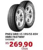 Assaí Atacadista Aro - pneu 15 195/55 xbri fastway oferta