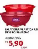 Assaí Atacadista Sanremo - saladeira plástica re sr315/3 oferta