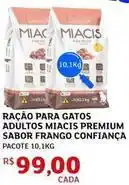 Assaí Atacadista Premium - ração para gatos adultos sabor frango confiança oferta