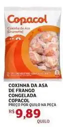 Assaí Atacadista Copacol - coxinha da asa de frango congelada oferta