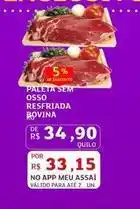 Assaí Atacadista Meu - paleta sem osso resfriada oferta