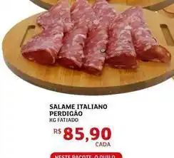 Assaí Atacadista Perdigão - salame italiano oferta