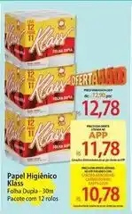 Atacadão Klass - papel higiênico oferta