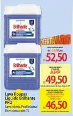 Atacadão Brilhante - lava roupas líquido oferta