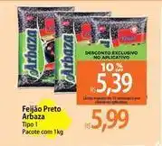 Atacadão Arbaza - feijão preto oferta