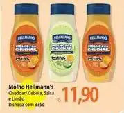 Atacadão Hellmann's - molho cheddar oferta