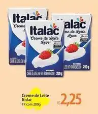 Atacadão Italac - creme de leite oferta
