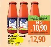 Atacadão Oceano - molho de tomate oferta