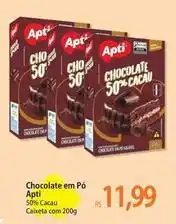 Atacadão Apti - chocolate em pó oferta