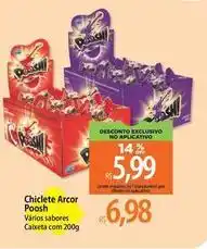 Atacadão Arcor - chiclete poosh oferta