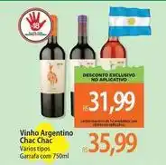 Atacadão Argentino - vinho oferta