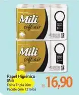 Atacadão Mili - papel higiênico oferta