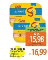 Atacadão Sadia - filé de peito de frango oferta