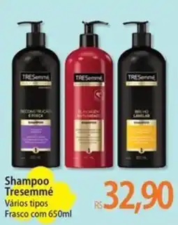Atacadão Shampoo Tresemmé Vários tipos Frasco oferta