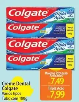 Atacadão Creme Dental Colgate Vários tipos Tubo oferta