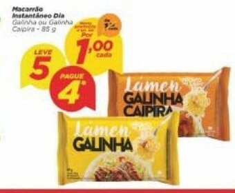 Dia Macarrao Instantaneo Dia 85g oferta