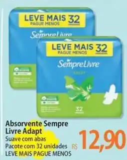 Atacadão Absorvente Sempre Livre Adapt oferta