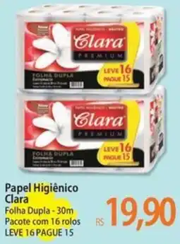 Atacadão Papel Higiênico Clara oferta