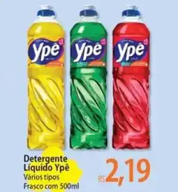 Atacadão Detergente Líquido Ypê Vários tipos Frasco oferta