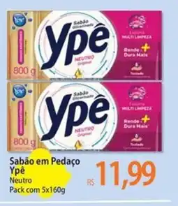 Atacadão 800 g Sabão em Pedaço Ypê oferta