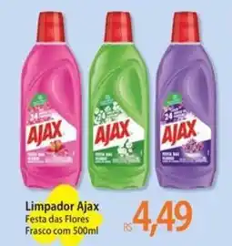 Atacadão Limpador Ajax Festa das Flores Frasco oferta