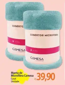 Atacadão Manta de Microfibra Camesa oferta
