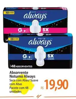 Atacadão Absorvente Noturno Always oferta