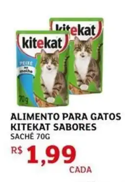 Assaí Atacadista Alimento para gatos kitekat sabores oferta