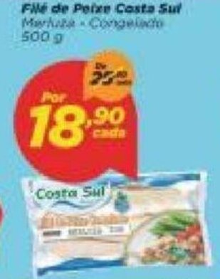 File de Peixe Costa Sul 500g