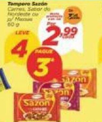 Tempero Sazon 60g
