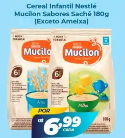 X Supermercados Cereal Infantil Nestlé Mucilon Sabores Sachê oferta