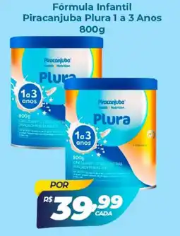 X Supermercados Fórmula Infantil Piracanjuba Plura 1 a 3 Anos oferta