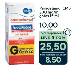 Coop Paracetamol EMS 200 mg/ml gotas oferta