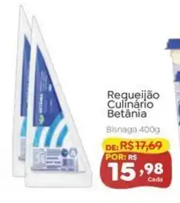 Novo Atacarejo Requeijão Culinário Betânia oferta