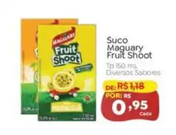 Novo Atacarejo Suco Maguary Fruit Shoot oferta