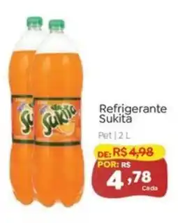 Novo Atacarejo Refrigerante Sukita oferta